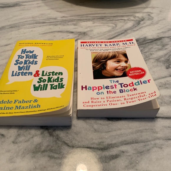 Other - Books/ kids Happiest toddler and How to talk so...